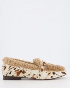 Dames TL-Lily Loafer Wit/Bruin