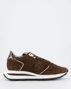 Dames Tropez Haute Sneaker Bruin