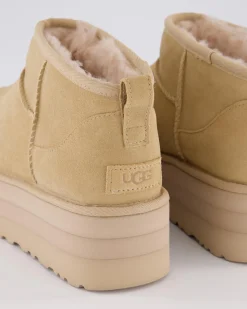 Dames Ultra Mini Platform Driftwood