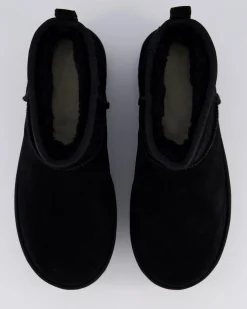 Dames Ultra Mini Platform Zwart