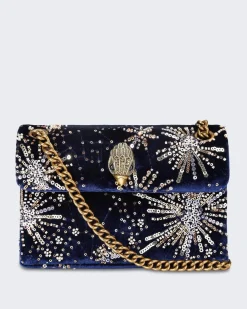 Dames Velvet Mini Kensington Blauw