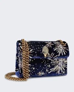 Dames Velvet Mini Kensington Blauw