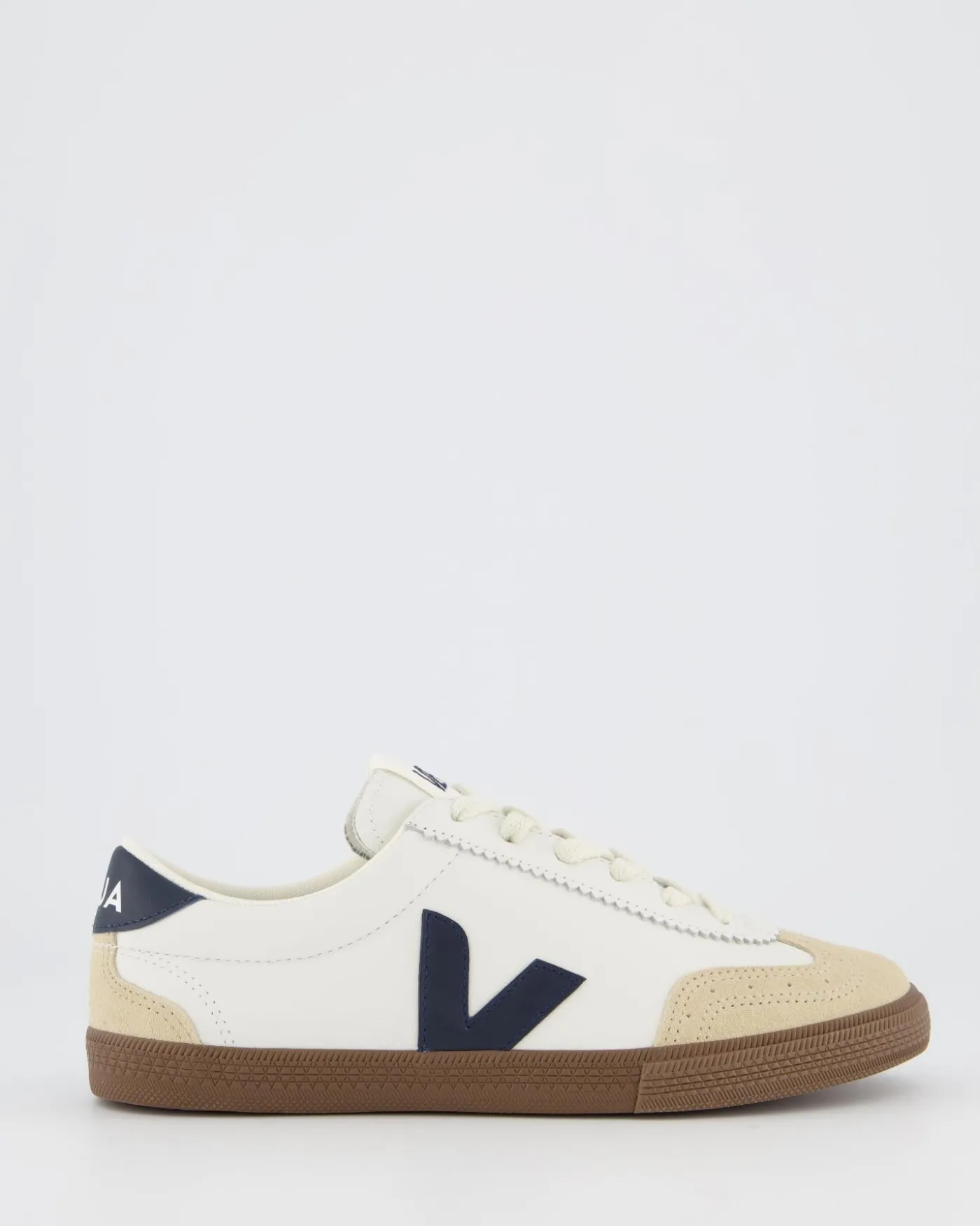 Dames Volley Sneaker Wit/Blauw