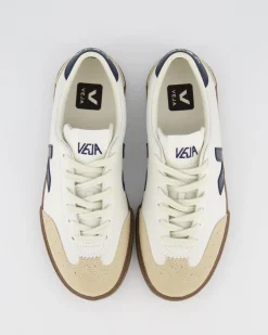 Dames Volley Sneaker Wit/Blauw