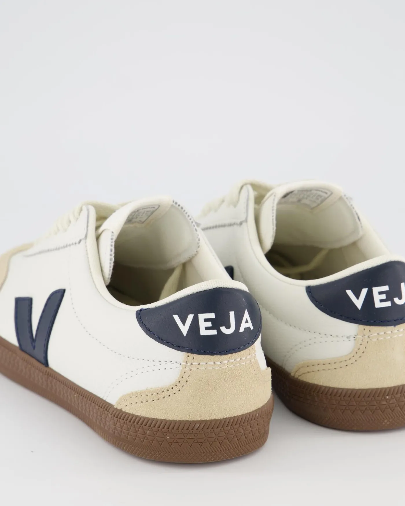 Dames Volley Sneaker Wit/Blauw