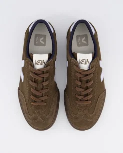 Dames Volley Suede Sneaker Bruin