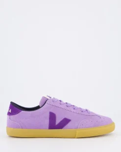 Dames Volley Suede Sneaker Paars