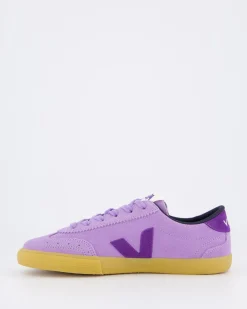 Dames Volley Suede Sneaker Paars