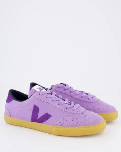Dames Volley Suede Sneaker Paars