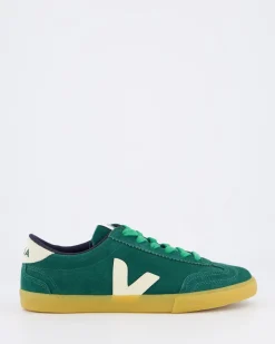 Dames Volley Suede Sneaker Groen
