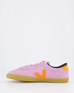 Dames Volley Suede Sneaker Roze