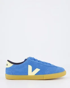Dames Volley Suede Sneaker Blauw