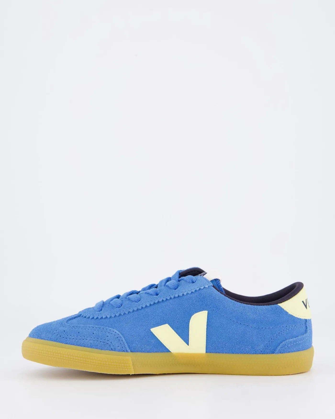 Dames Volley Suede Sneaker Blauw