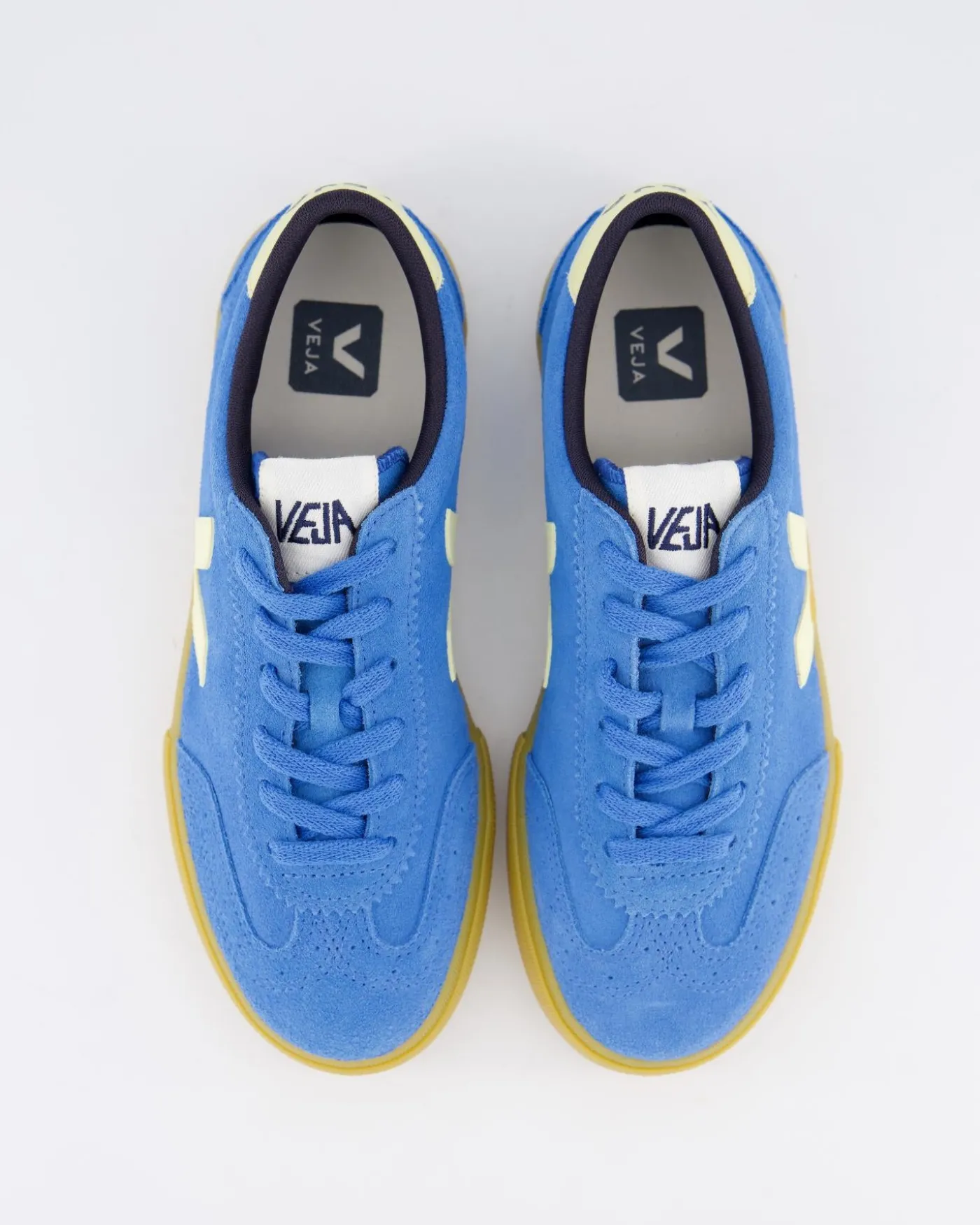 Dames Volley Suede Sneaker Blauw