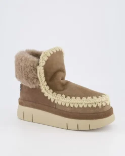 Dames Welt Furry Collar Elephant Gre