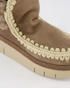 Dames Welt Furry Collar Elephant Gre