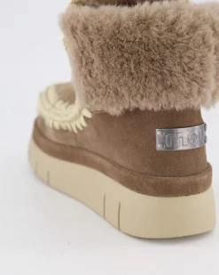Dames Welt Furry Collar Elephant Gre