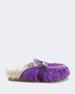 Dames Winter Bio Pantoffel Paars
