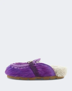 Dames Winter Bio Pantoffel Paars