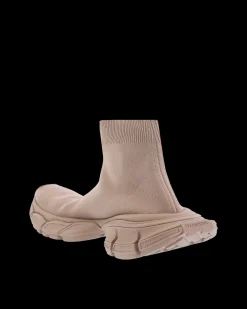 Dames 3Xl Sock Knit Beige