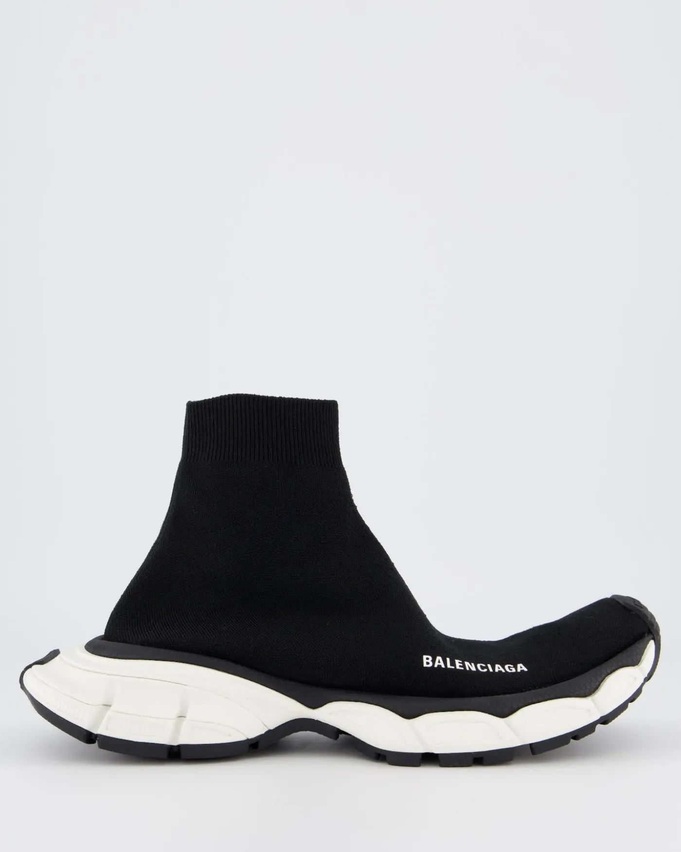 Dames 3Xl Sock Knit Zwart