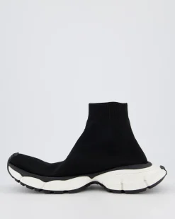Dames 3Xl Sock Knit Zwart