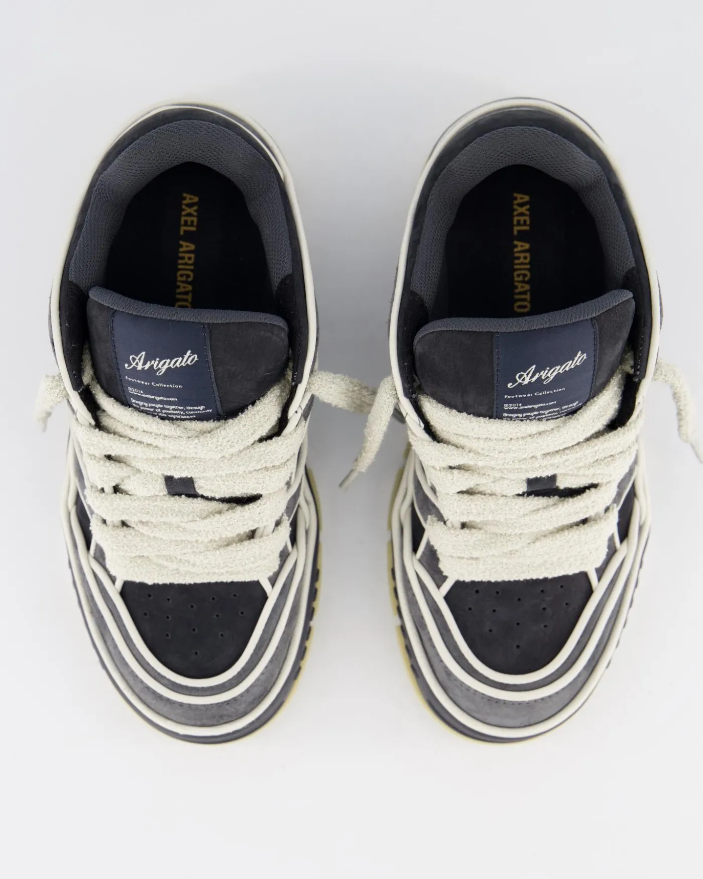Heren Area Lo Piping Sneaker Grijs