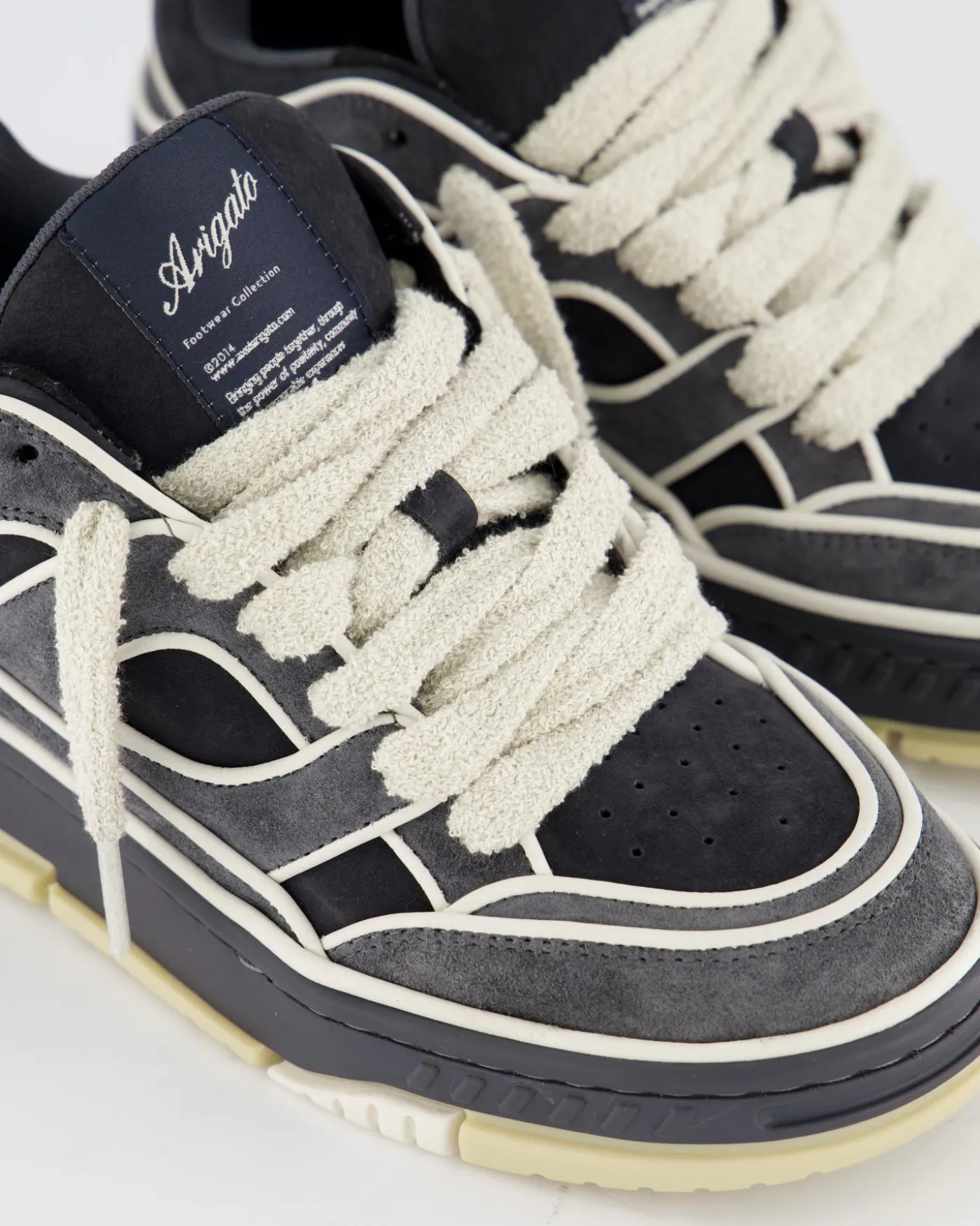 Heren Area Lo Piping Sneaker Grijs