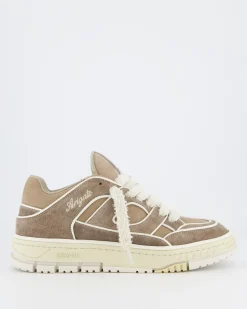 Heren Area Lo Piping Sneaker Beige