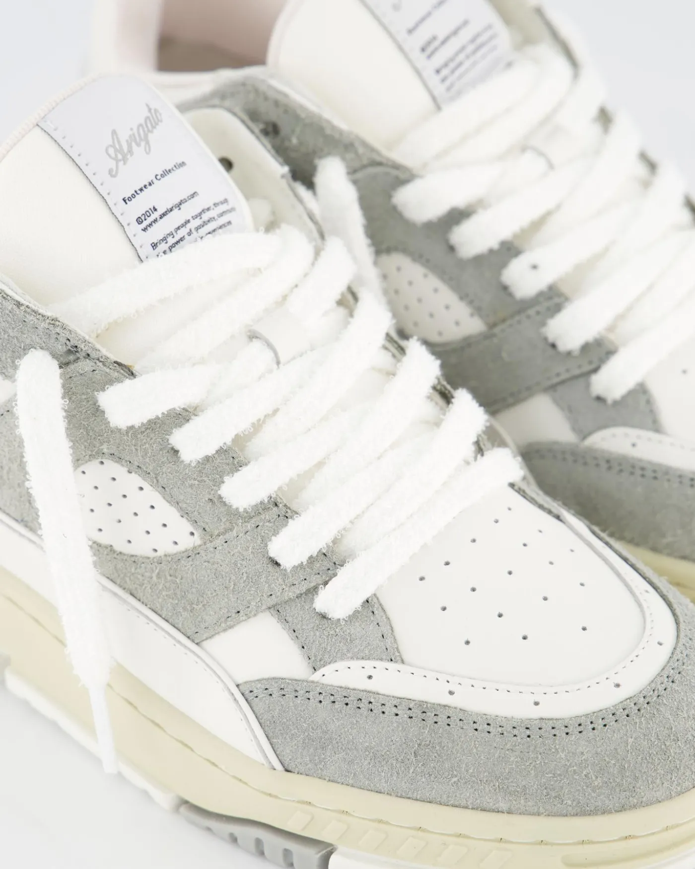 Heren Area Lo Sneaker Grijs/Wit