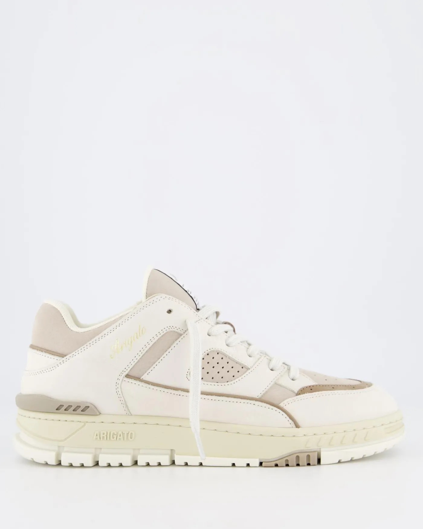 Heren Area Lo Sneaker Wit/Taupe