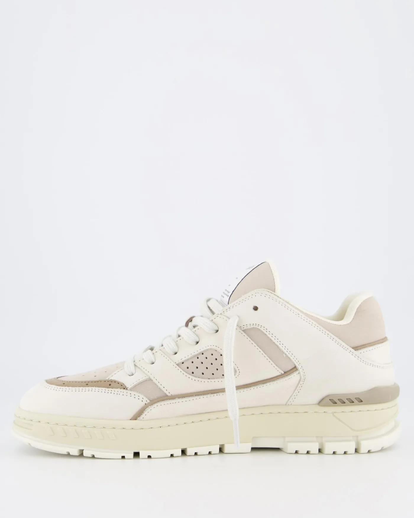 Heren Area Lo Sneaker Wit/Taupe
