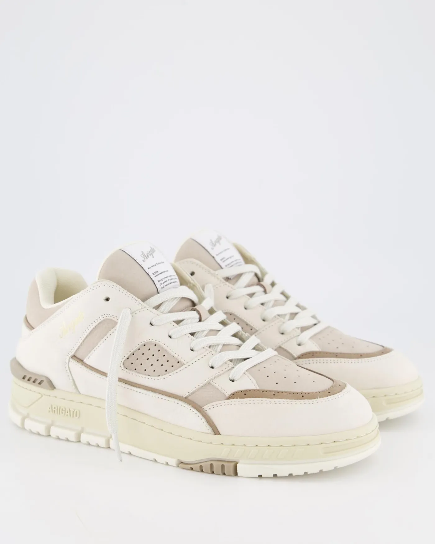 Heren Area Lo Sneaker Wit/Taupe