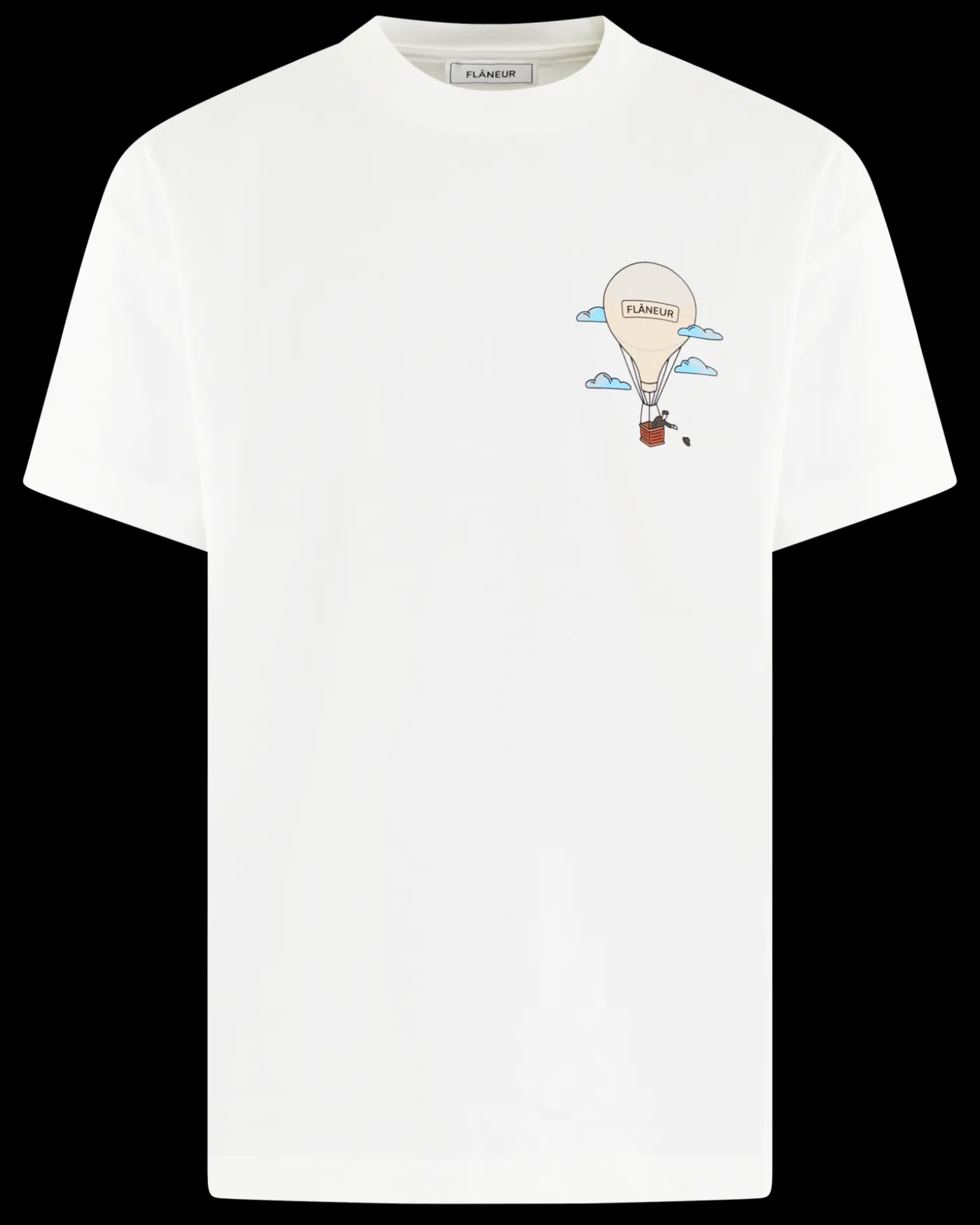 Heren Aéronautique T-Shirt Wit