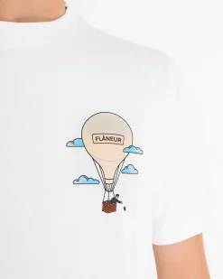 Heren Aéronautique T-Shirt Wit