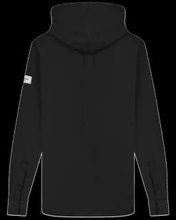 Heren Atelier Hooded Shirt Zwart