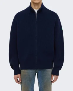Heren Badge Knit Cardigan