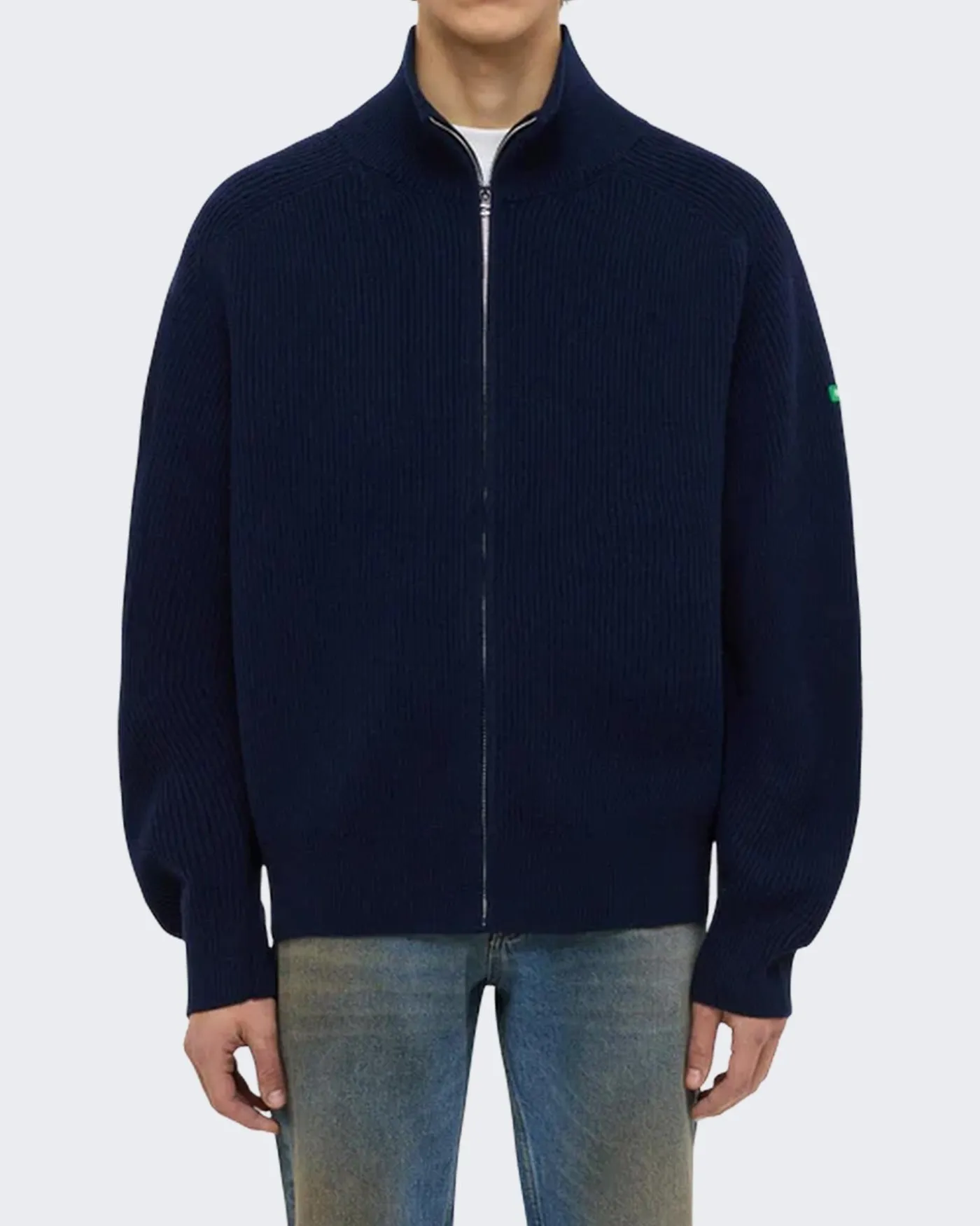 Heren Badge Knit Cardigan