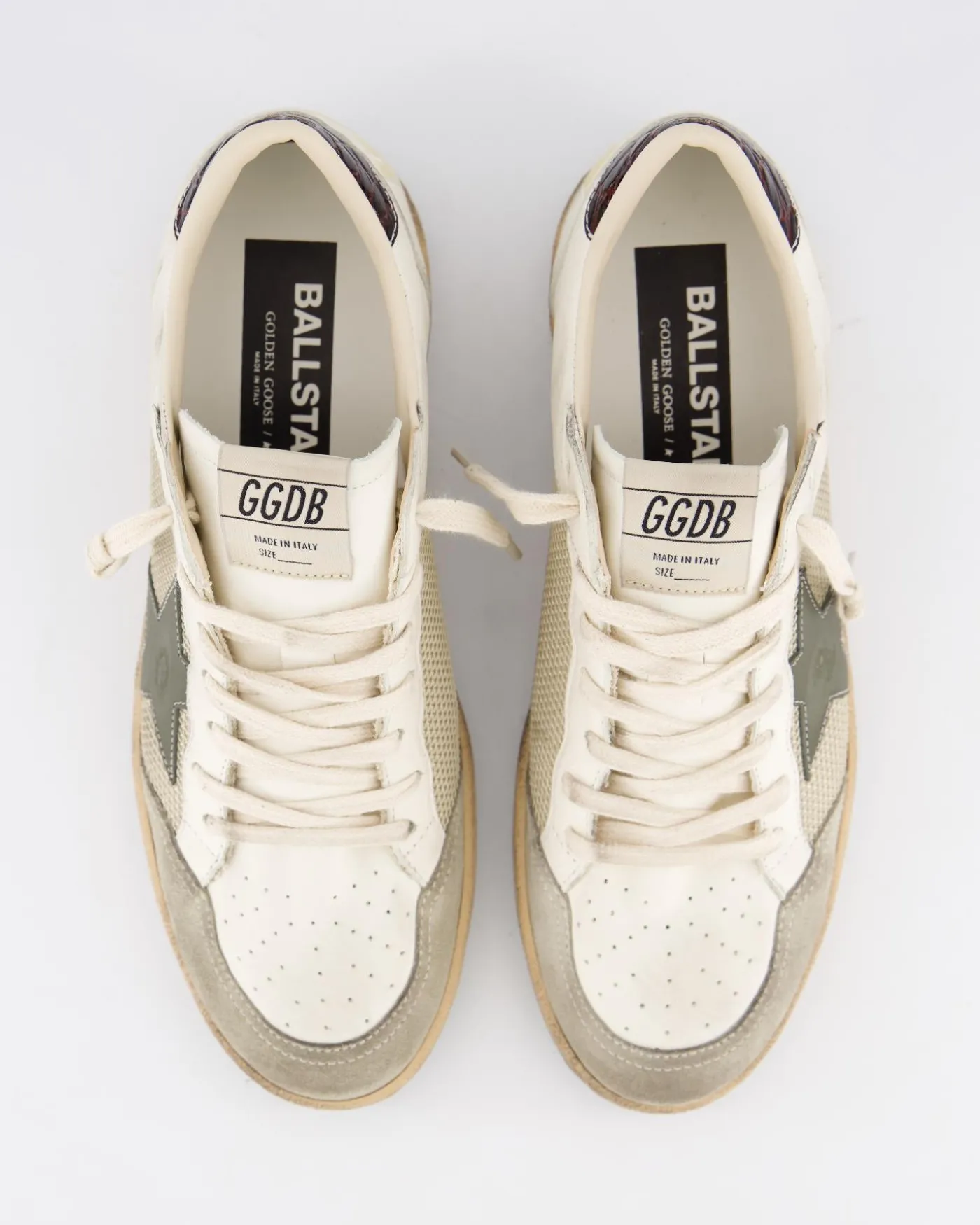 Heren Ball Star Sneaker Wit
