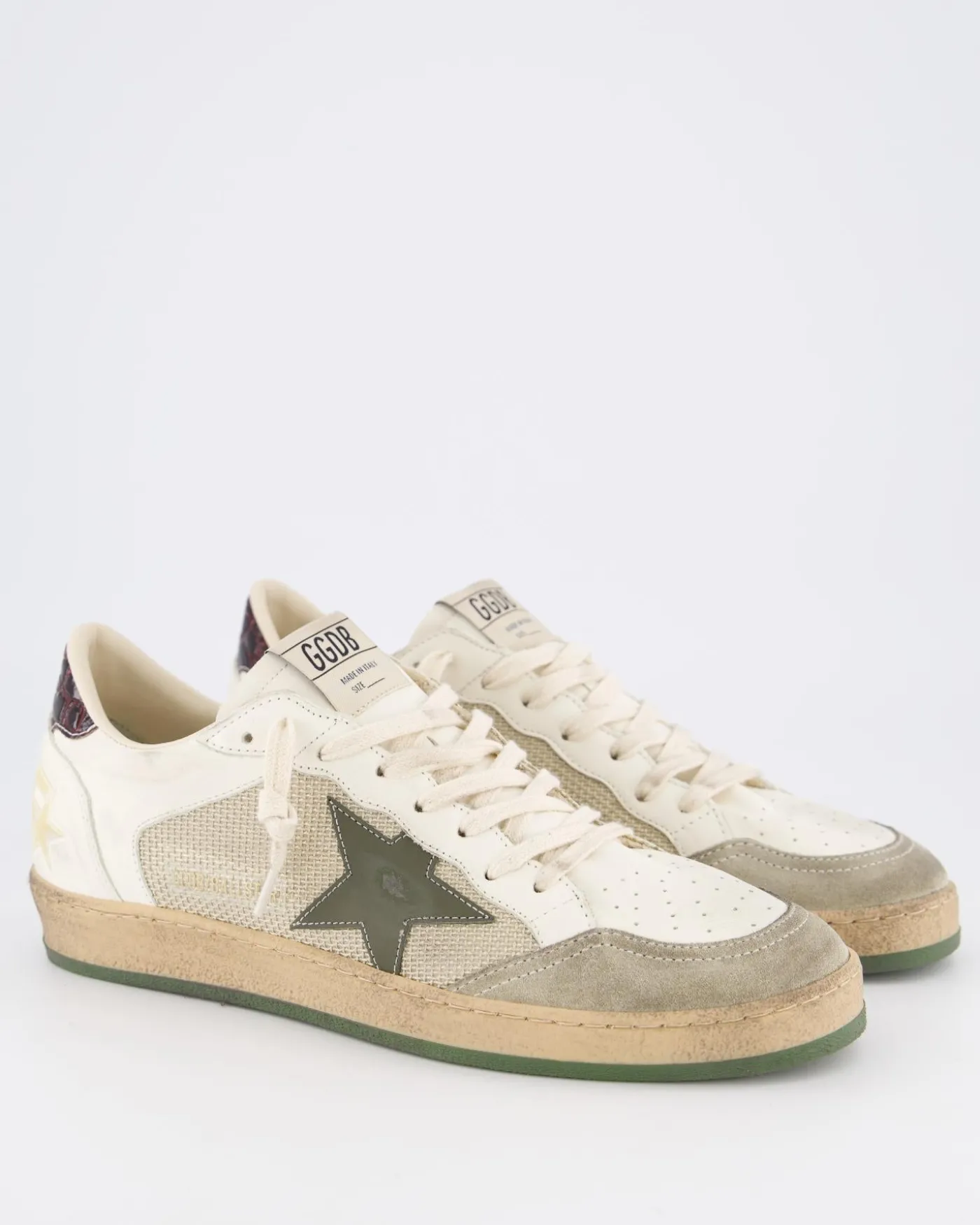 Heren Ball Star Sneaker Wit