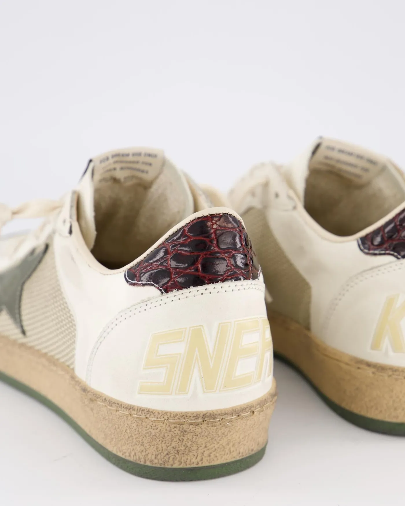 Heren Ball Star Sneaker Wit