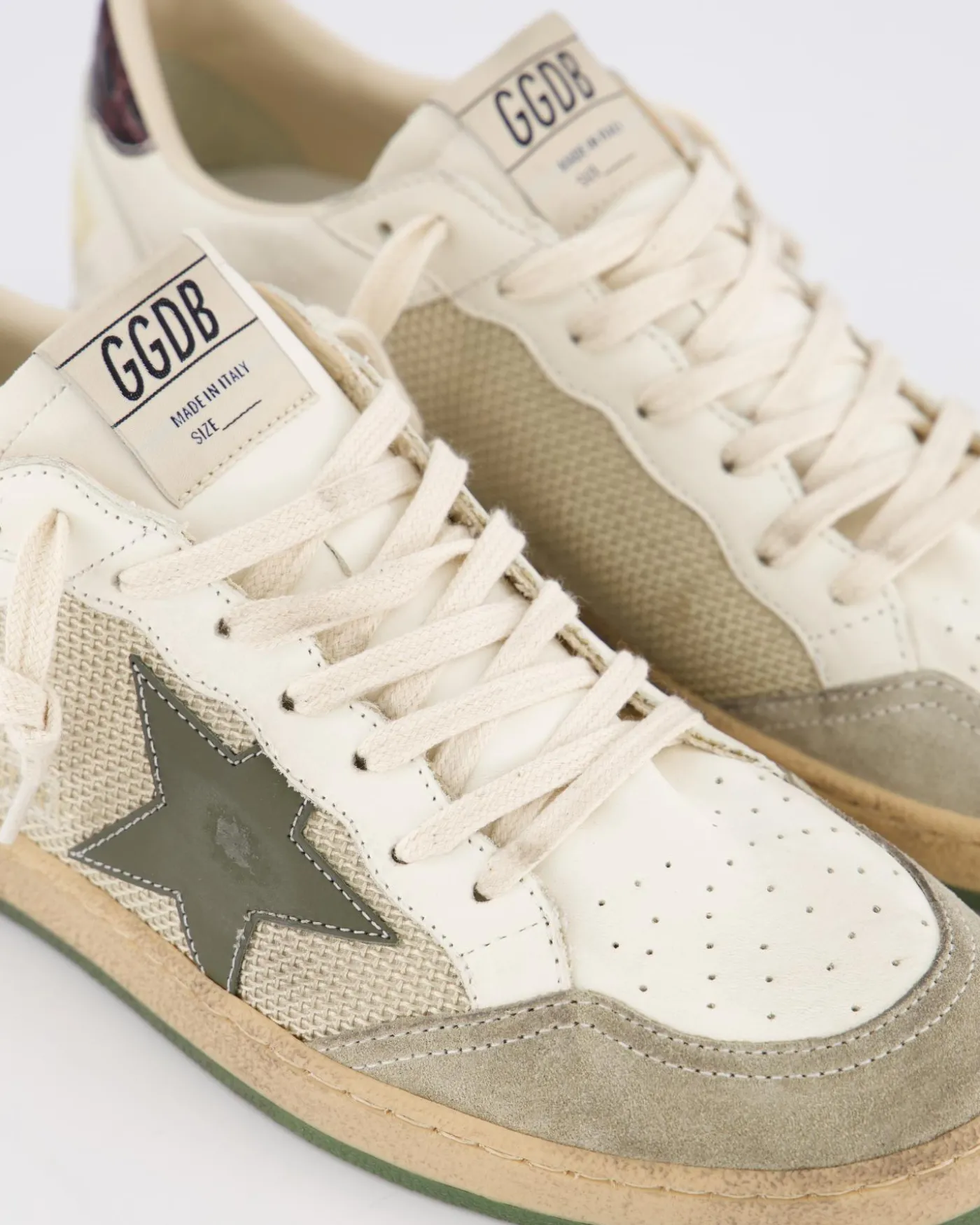 Heren Ball Star Sneaker Wit