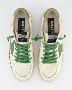 Heren Ball Star Sneaker Wit/Groen