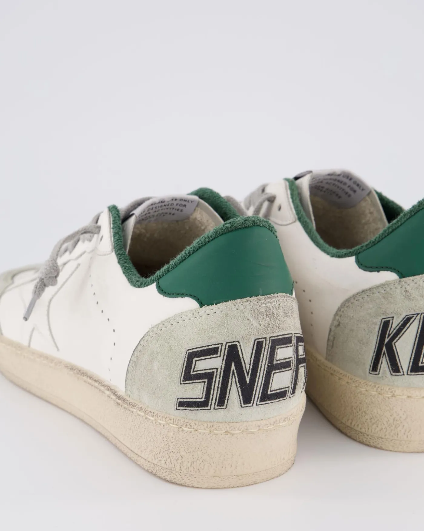 Heren Ballstar Bio Based Sneaker Wit