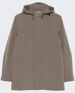 Heren Barrow Mac Coat Grijs