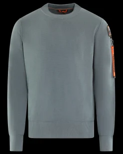 Heren Basic Brauw Sweater Groen