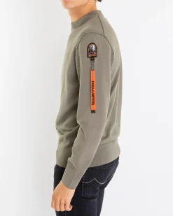 Heren Basic Braw Sweater Groen