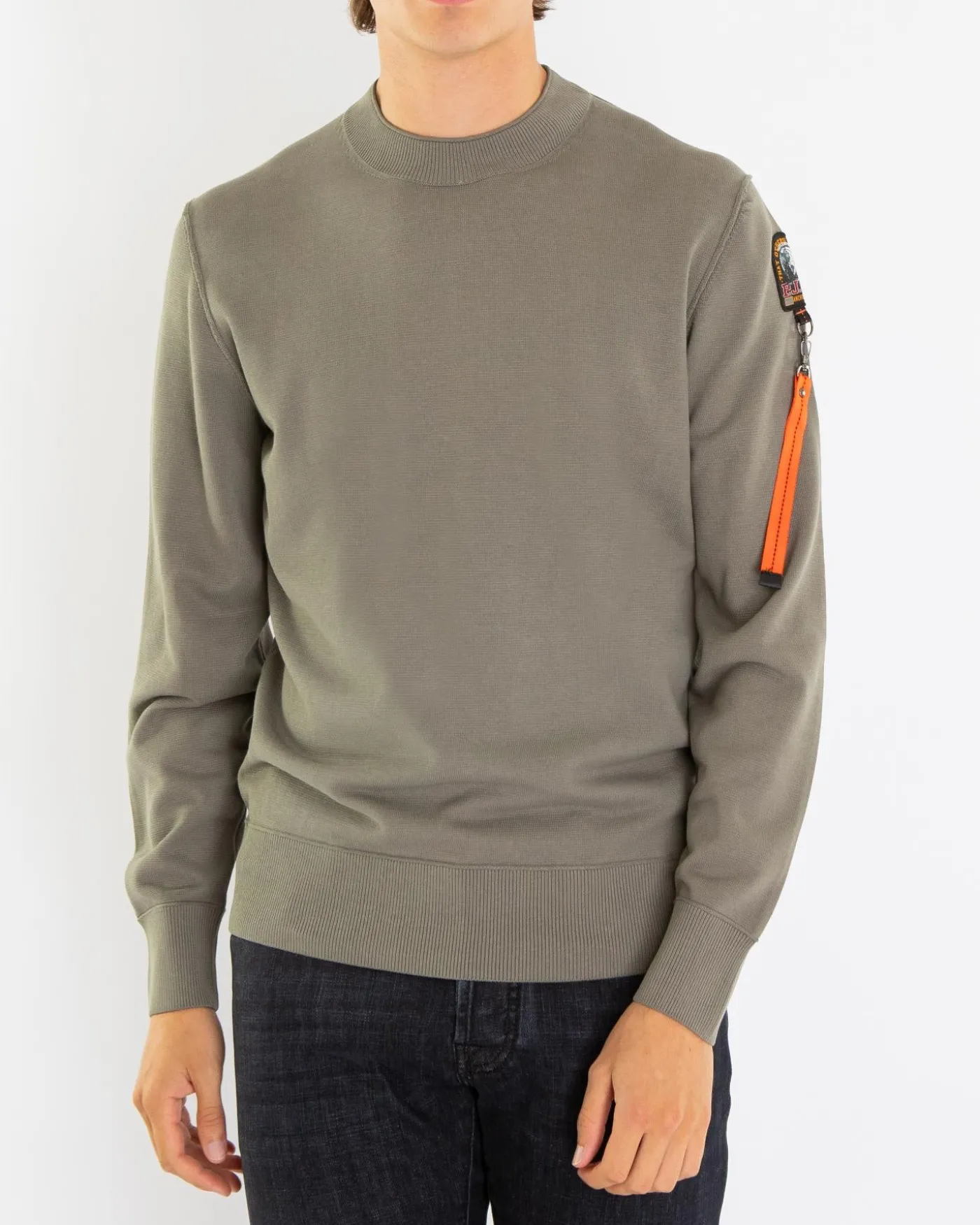 Heren Basic Braw Sweater Groen