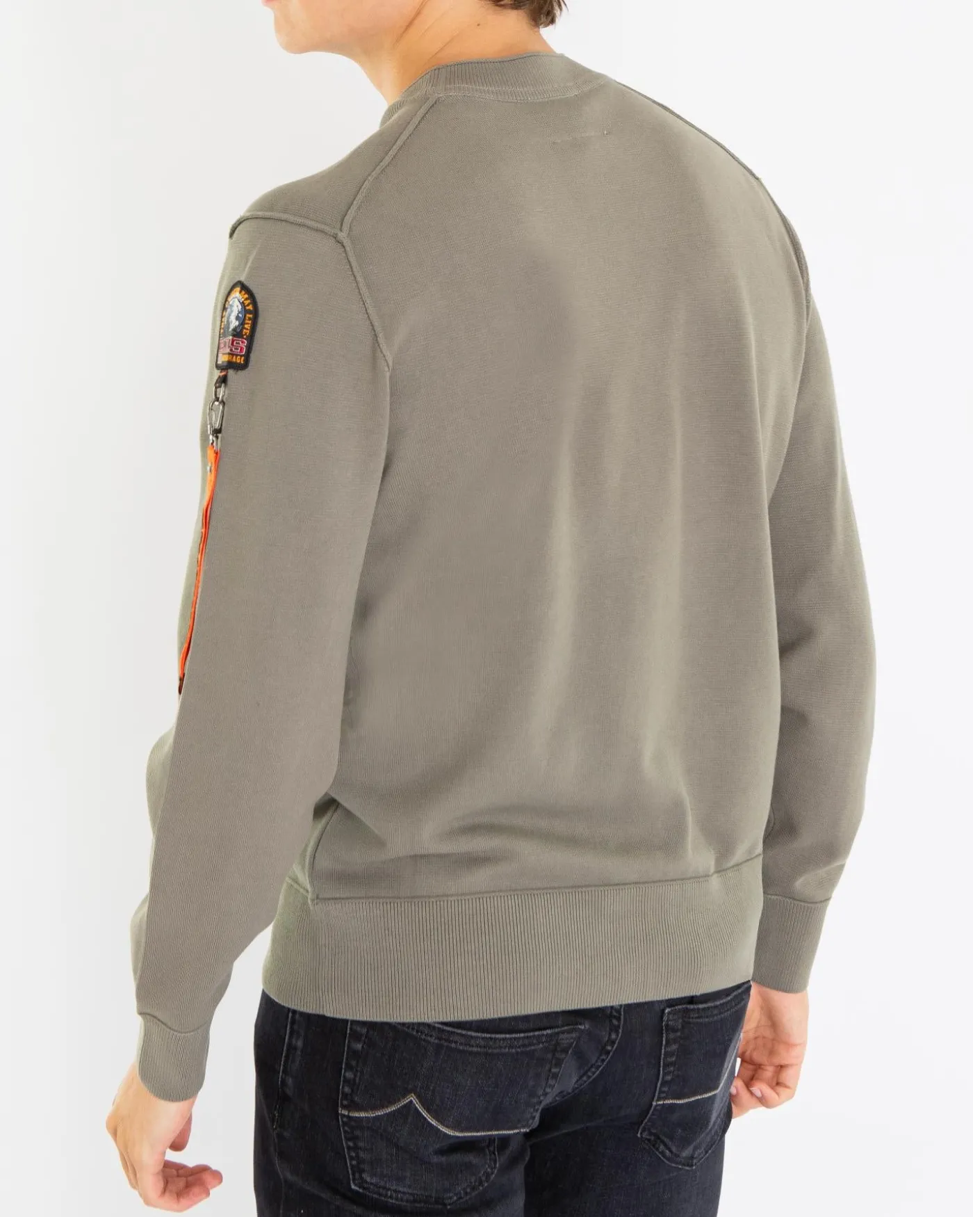 Heren Basic Braw Sweater Groen
