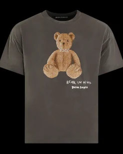 Heren Bear in Mind T-Shirt Grijs